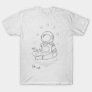 Astro Monk (White) T-Shirt